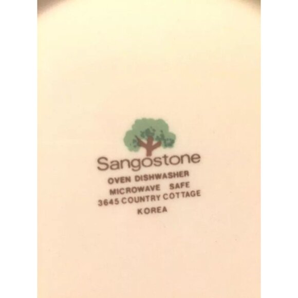 3 Sangostone Country Cottage Tea Cup & Saucer Set - Picture 4 of 4